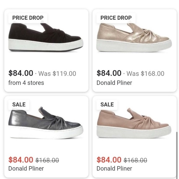 Donald J. Pliner Platform Sneakers - Picture 3 of 10